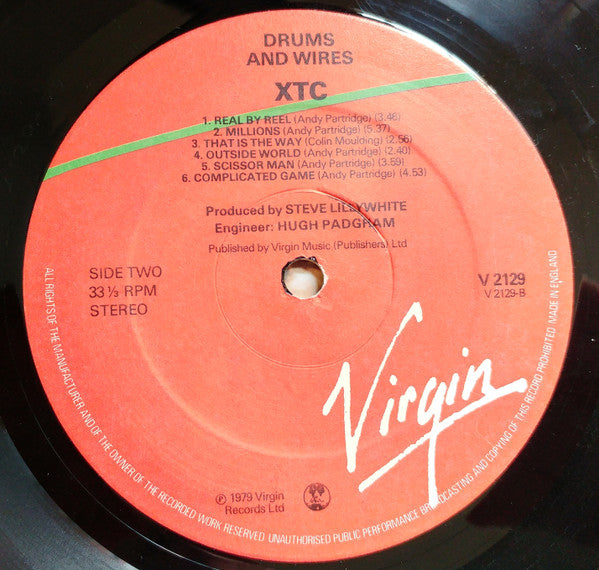 XTC ~ Drums And Wires (Vinyl) - Djungel & Jazz