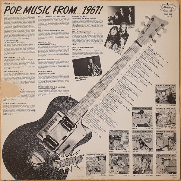 Various ~ Pop Music From 1967 (Vinyl) - Djungel & Jazz