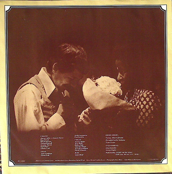 Carlos Santana & Alice Coltrane ~ Illuminations (Vinyl) - Djungel & Jazz
