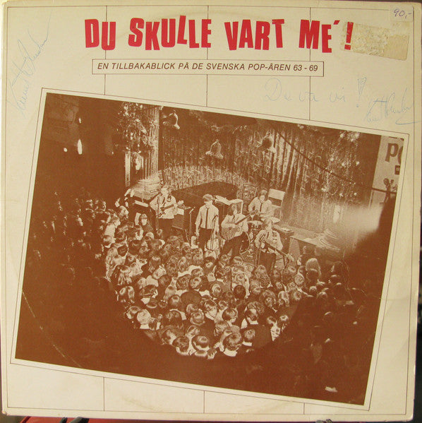 Various ~ Du Skulle Vart Me': - En Tillbakablick På De Svenska Pop-Åren 1963-69 (Vinyl) - Djungel & Jazz