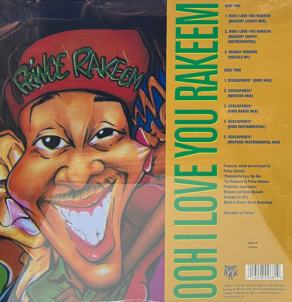 Prince Rakeem ~ Ooh I Love You Rakeem (Vinyl) - Djungel & Jazz