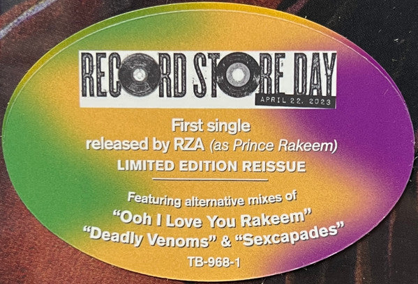 Prince Rakeem ~ Ooh I Love You Rakeem (Vinyl) - Djungel & Jazz