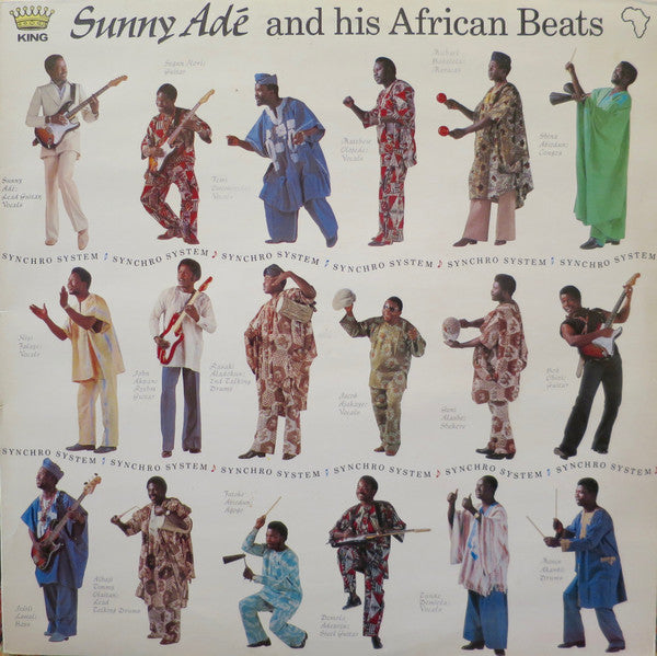 King Sunny Adé And His African Beats ~ Synchro System (Vinyl) - Djungel & Jazz