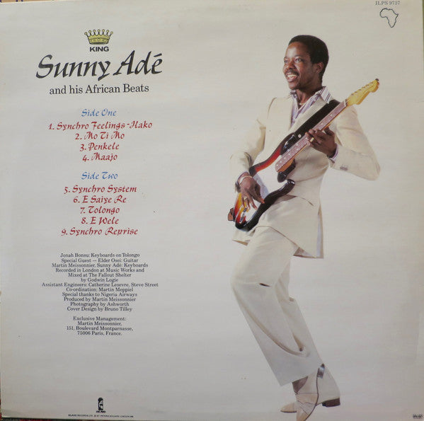 King Sunny Adé And His African Beats ~ Synchro System (Vinyl) - Djungel & Jazz
