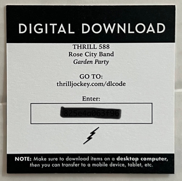 Rose City Band ~ Garden Party (Vinyl) - Djungel & Jazz