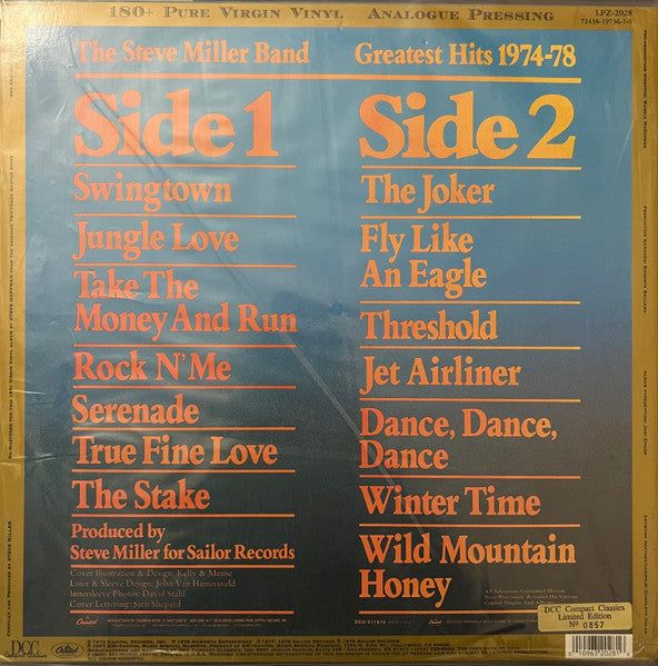 Steve Miller Band ~ Greatest Hits 1974-78 (Vinyl) - Djungel & Jazz