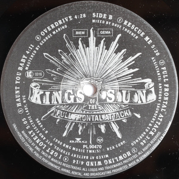 Kings Of The Sun : Full Frontal Attack (LP, Album)