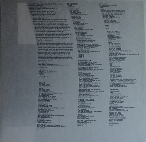 Kings Of The Sun : Full Frontal Attack (LP, Album)