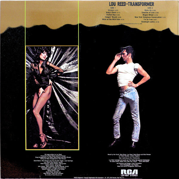 Lou Reed : Transformer (LP, Album, RE, RM, 180)