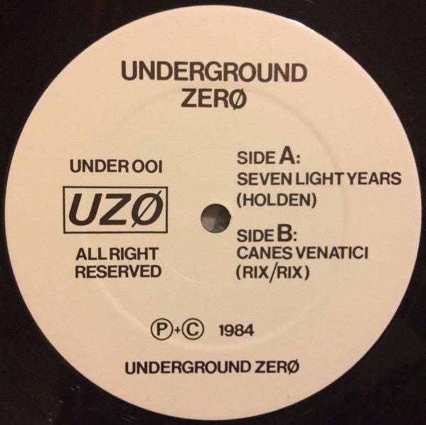 Underground Zerø ~ Seven Light Years (Vinyl) - Djungel & Jazz