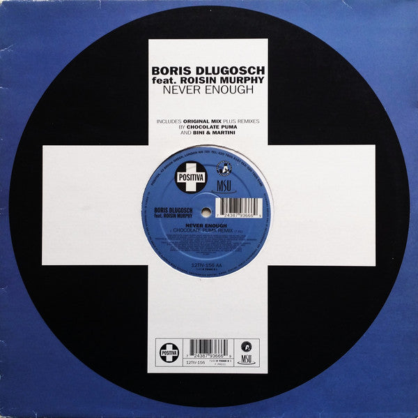 Boris Dlugosch Feat. Roisin Murphy ~ Never Enough (Vinyl) - Djungel & Jazz