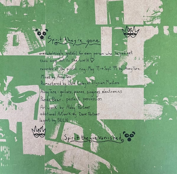 Animal Collective ~ Spirit They're Gone Spirit They've Vanished (Vinyl) - Djungel & Jazz
