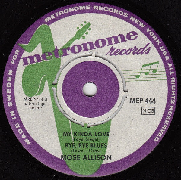 Mose Allison ~ Young Man Mose (Vinyl) - Djungel & Jazz