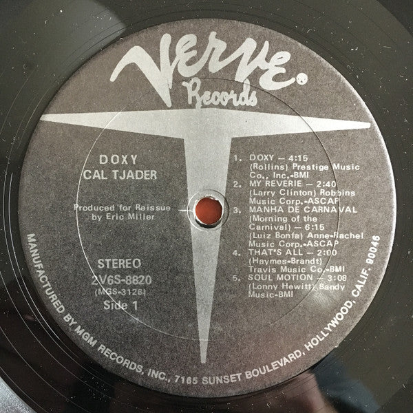 Cal Tjader ~ Doxy (Vinyl) - Djungel & Jazz