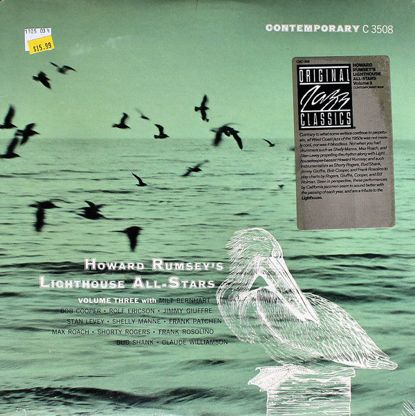 Howard Rumsey's Lighthouse All-Stars ~ Volume Three (Vinyl) - Djungel & Jazz