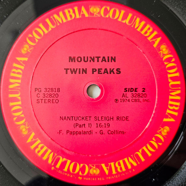 Mountain : Twin Peaks (2xLP, Album, Gat)