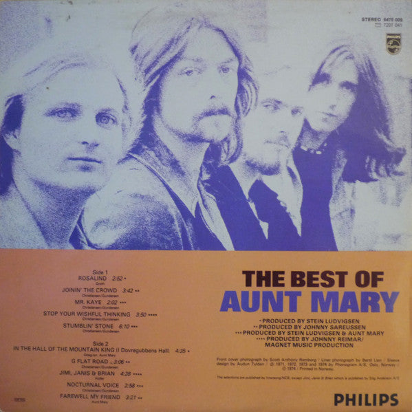Aunt Mary ~ The Best Of Aunt Mary (Vinyl) - Djungel & Jazz