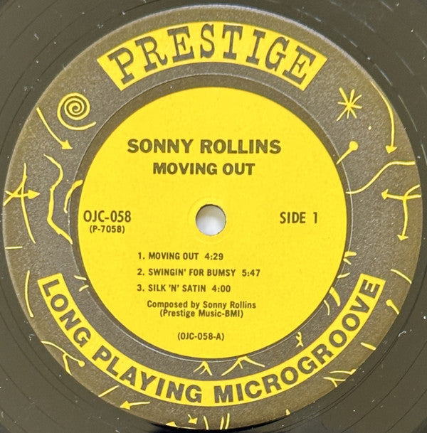Sonny Rollins ~ Moving Out (Vinyl) - Djungel & Jazz