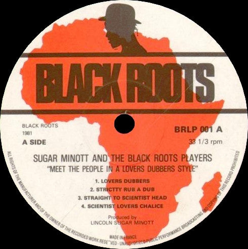 Sugar Minott & Black Roots Players : Meet The People In A Lovers Dubbers Style (LP)