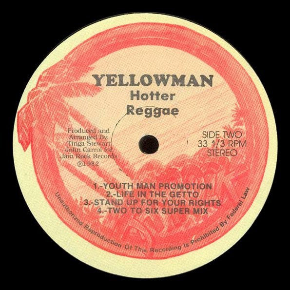 Yellowman ~ Hotter Reggae (Vinyl) - Djungel & Jazz