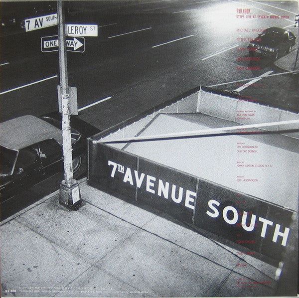 Steps (3) : Paradox - Live At Seventh Avenue South (LP, Album)