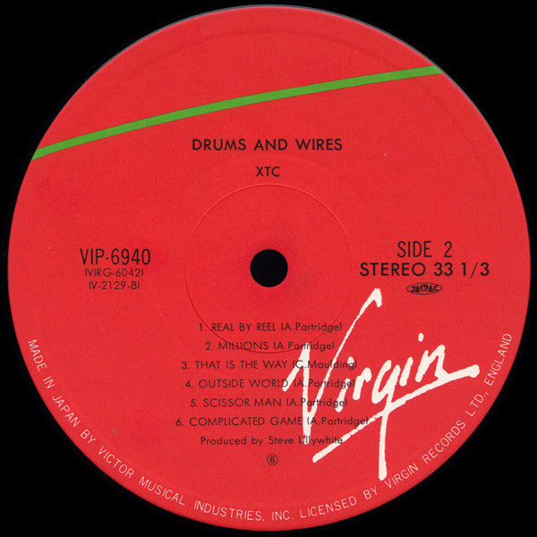 XTC : Drums And Wires (LP, Album)