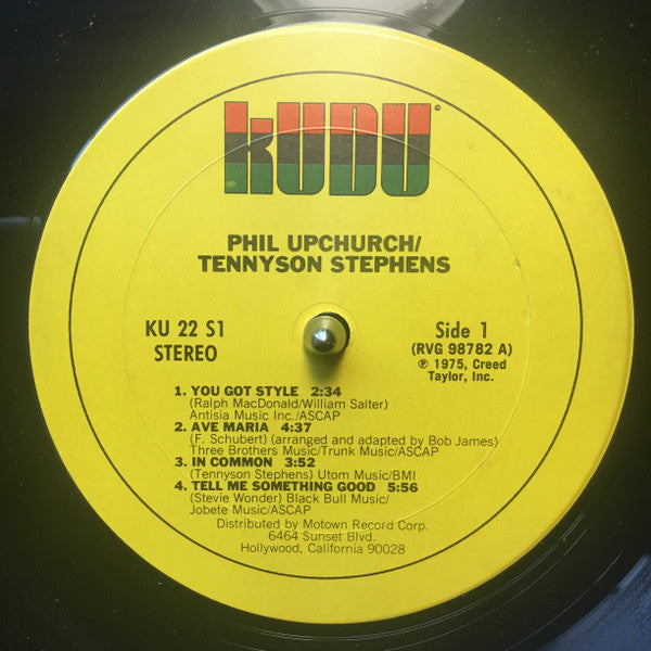 Phil Upchurch / Tennyson Stephens : Upchurch/Tennyson (LP, Album)