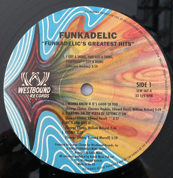 Funkadelic ~ Funkadelic's Greatest Hits (Vinyl) - Djungel & Jazz