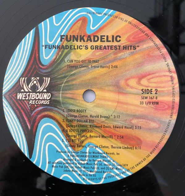 Funkadelic ~ Funkadelic's Greatest Hits (Vinyl) - Djungel & Jazz