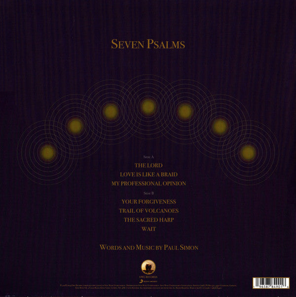 Paul Simon ~ Seven Psalms (Vinyl) - Djungel & Jazz