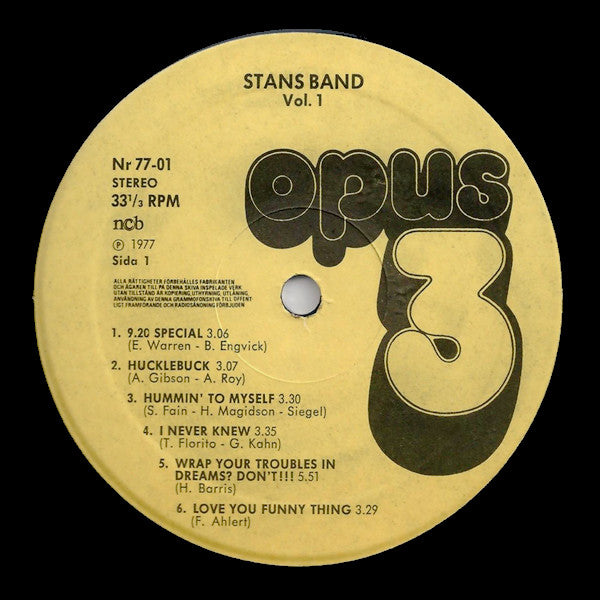 Stans Band : Vol. 1 (LP)