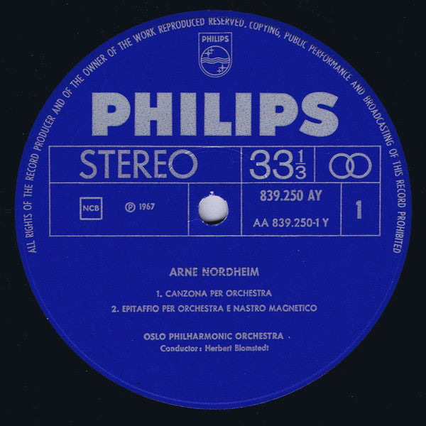 Arne Nordheim ~ Contemporary Music From Norway (Vinyl) - Djungel & Jazz