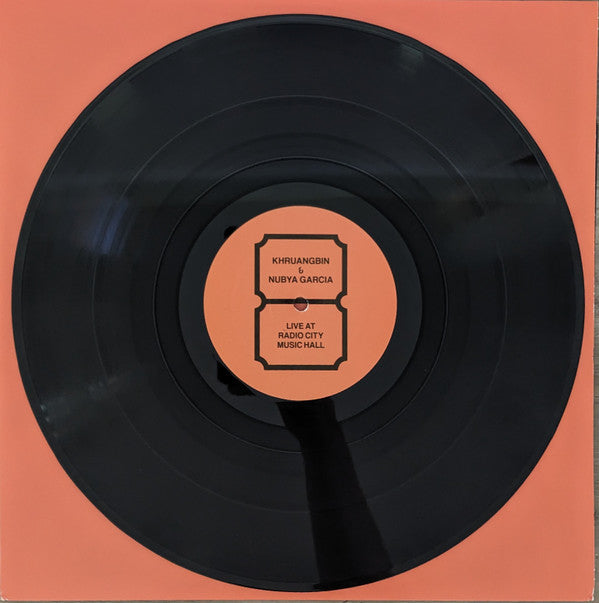 Khruangbin & Nubya Garcia ~ Live At Radio City Music Hall (Vinyl) - Djungel & Jazz