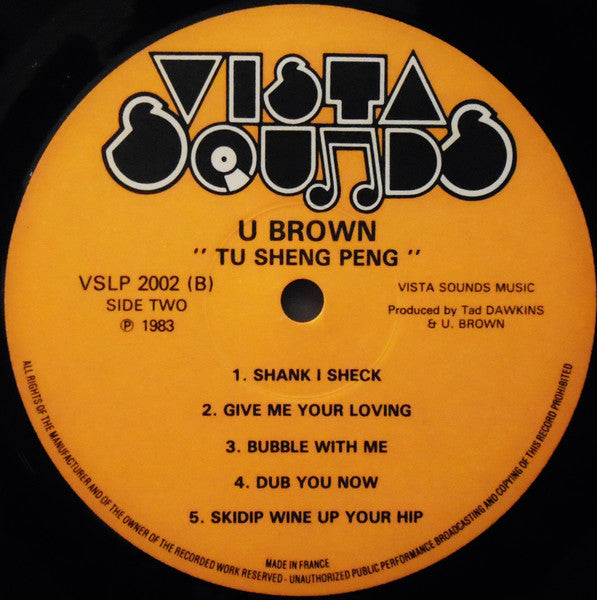 U Brown : Tu Sheng Peng (LP)