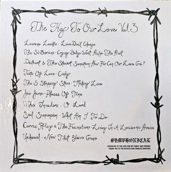 Various : The Key To Our Love Vol. 3 (LP, Comp)