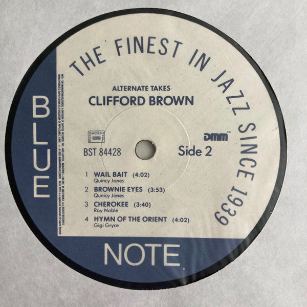 Clifford Brown : Alternate Takes (LP, Album, Comp, Dir)