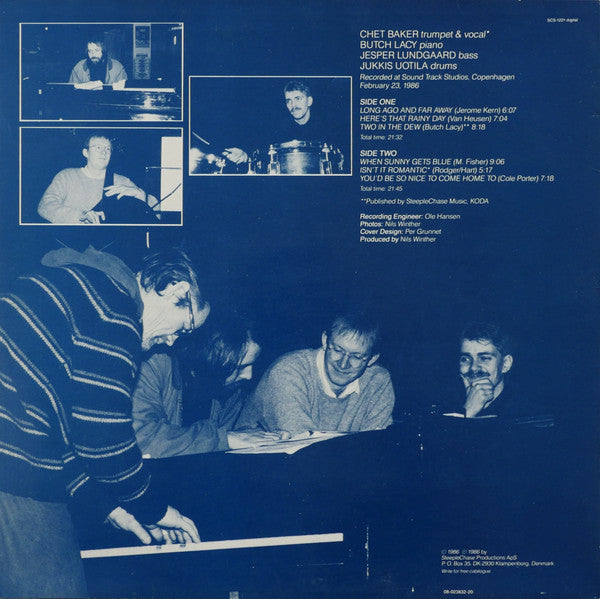 Chet Baker Quartet ~ When Sunny Gets Blue (Vinyl) - Djungel & Jazz