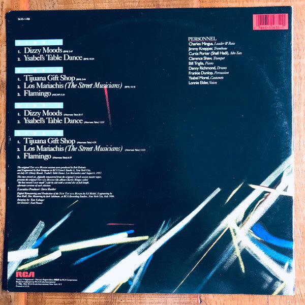 Charles Mingus : New Tijuana Moods (2xLP, Album, RE, RM)