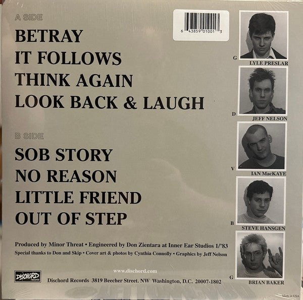 Minor Threat ~ Out Of Step (Vinyl) - Djungel & Jazz