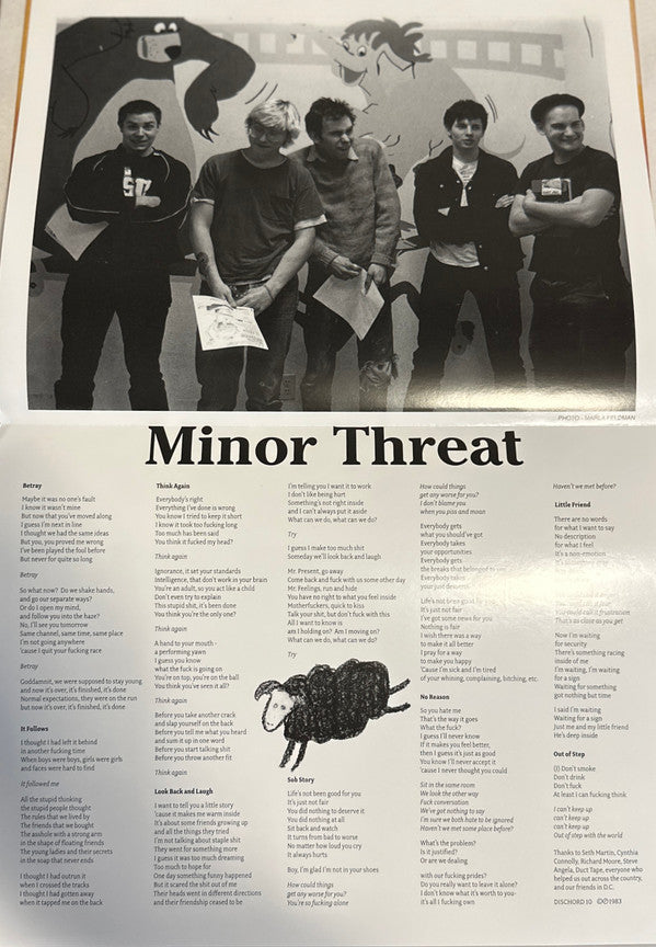 Minor Threat ~ Out Of Step (Vinyl) - Djungel & Jazz