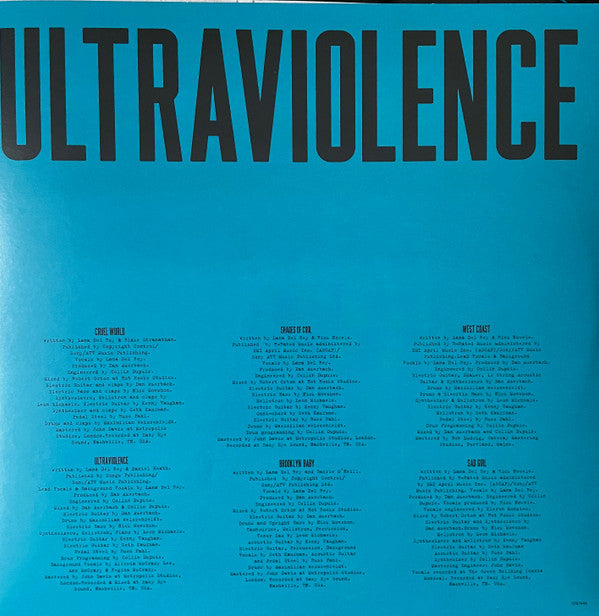 Lana Del Rey ~ Ultraviolence (Vinyl) - Djungel & Jazz