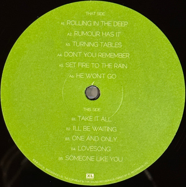 Adele ~ 21 (Vinyl) - Djungel & Jazz