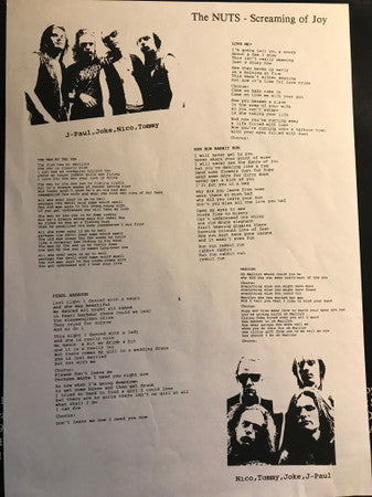 The Nuts ~ Screaming Of Joy (Vinyl) - Djungel & Jazz
