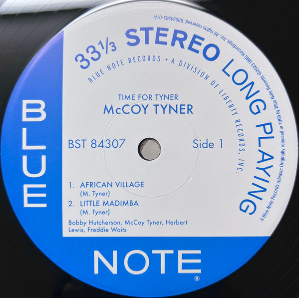McCoy Tyner ~ Time For Tyner (Vinyl) - Djungel & Jazz