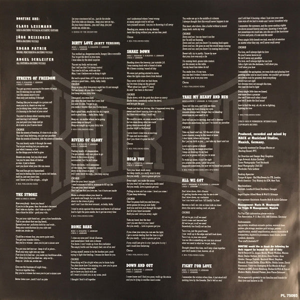 Bonfire ~ Knock Out (Vinyl) - Djungel & Jazz