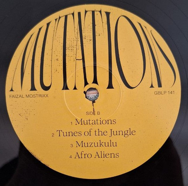 Faizal Mostrixx ~ Mutations (Vinyl) - Djungel & Jazz