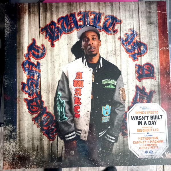 Rome Streetz ~ Wasn't Built In A Day (Vinyl) - Djungel & Jazz