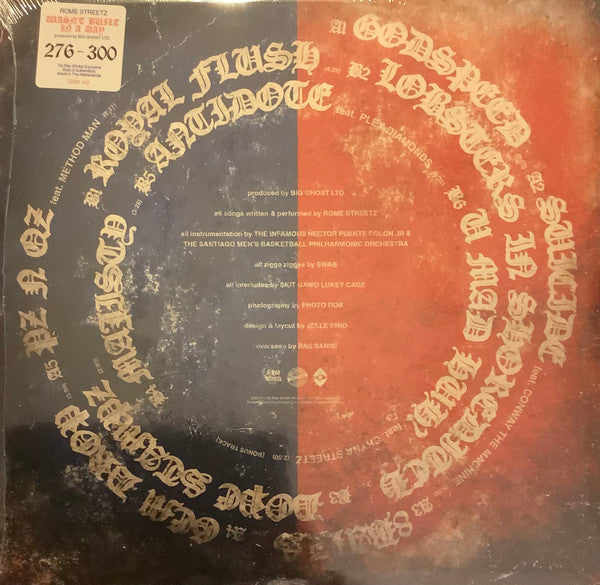Rome Streetz ~ Wasn't Built In A Day (Vinyl) - Djungel & Jazz