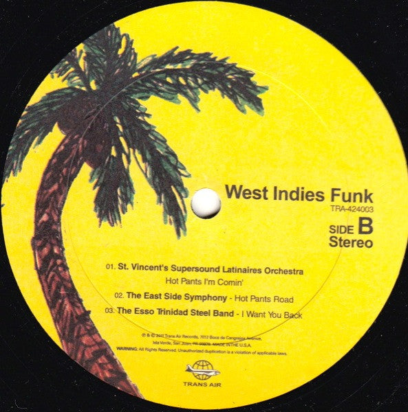Various ~ West Indies Funk (Vinyl) - Djungel & Jazz