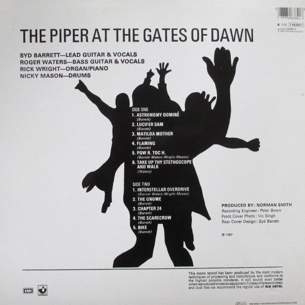 Pink Floyd : The Piper At The Gates Of Dawn (LP, Album, RE)
